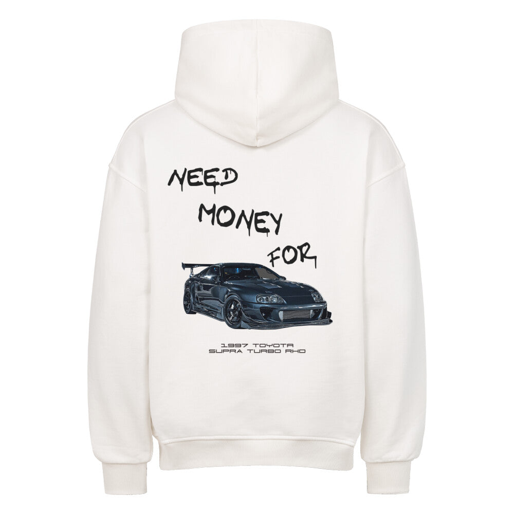 NEED MONEY FOR SUPRA Backprint Premium Hoodie