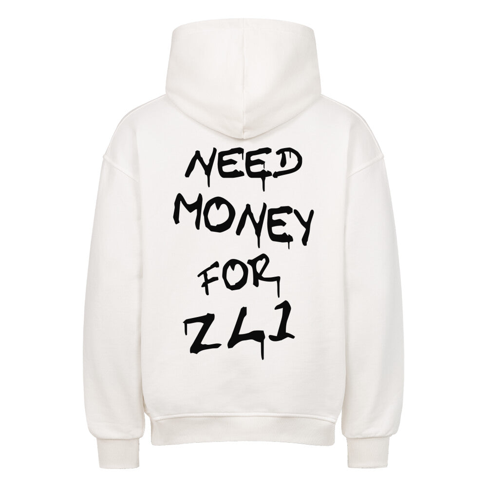 NEED MONEY FOR ZL1 Backprint Premium Hoodie